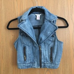 Cute Cropped Jean Jacket